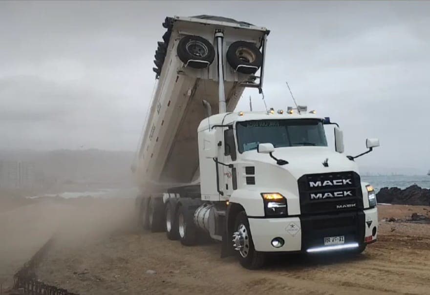 Transporte de mineral